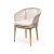 Стул из роупа 4SIS Марсель Цвет: дуб, бежевый