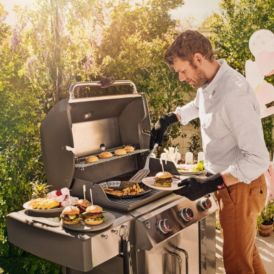 Газовый гриль Weber GENESIS II LX S-340 GBS, нерж.сталь Газовый гриль Weber GENESIS II LX S-340 GBS, нерж.сталь