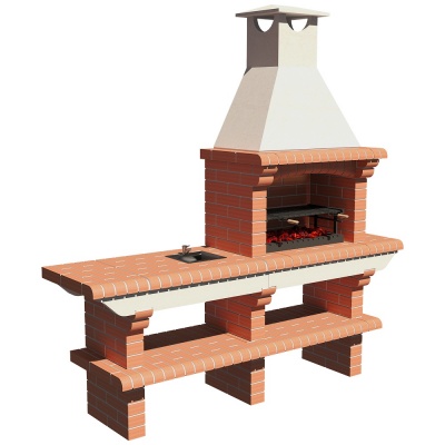 Кирпичное барбекю АРИСТОКРАТЪ 703 Кирпичное барбекю АРИСТОКРАТЪ 703