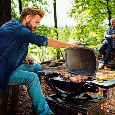 Гриль газовый Weber Q 1200 Black Line, черный Гриль газовый Weber Q 1200 Black Line, черный