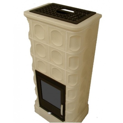 Печь-камин ABX KALEDONIE KPI, с теплообменником (песчаный)