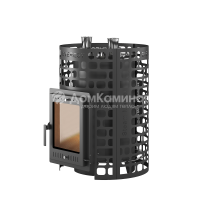 Печь для бани Эверест "Steam Master" 30 (320М) б/в диаметр дымохода: 115 мм Печь для бани Эверест "Steam Master" 30 (320М) б/в диаметр дымохода: 115 мм