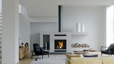 Топка Defro Home Portal ME G, 12 кВт, 725/634мм, гильотина