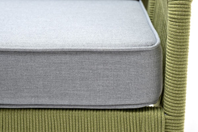 Кресло 4SIS Канны Цвет: светло-серый RAL7035, салатовый меланж, светло-серый Кресло 4SIS Канны Цвет: светло-серый RAL7035, салатовый меланж, светло-серый