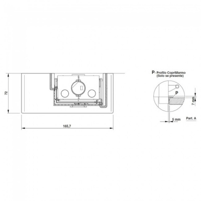 Каминная облицовка Palazzetti Saint Michel dx Каминная облицовка Palazzetti Saint Michel dx