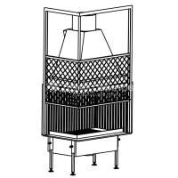 Топка Metalfire Universal MF 800-50 W 2S L