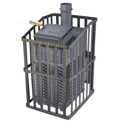 Печь для бани чугунная Гефест GFS-ЗК Ураган 18