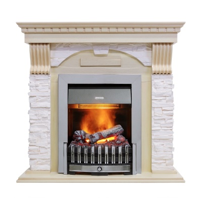 Каминокомплект Dublin Сланец Denville Темный дуб Каминокомплект Dublin Сланец Denville Темный дуб