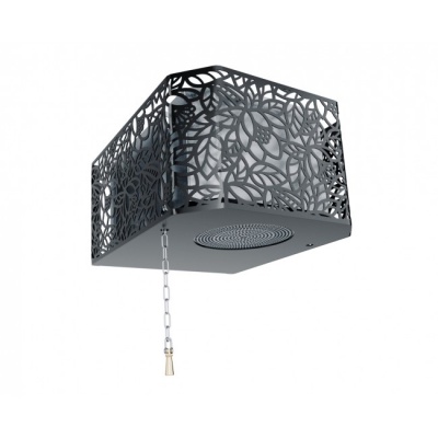 Обливное устройство для бани ИзиСтим Каскад 40 Хохлома черный