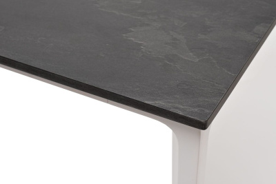 Стол обеденный 4SIS Малага 90 Цвет: белый, серый гранит