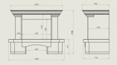 Облицовка Agnes Rosso