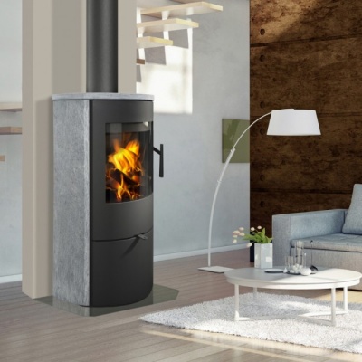 Печь-камин Romotop Alpera G 02 камень Печь-камин Romotop Alpera G 02 камень