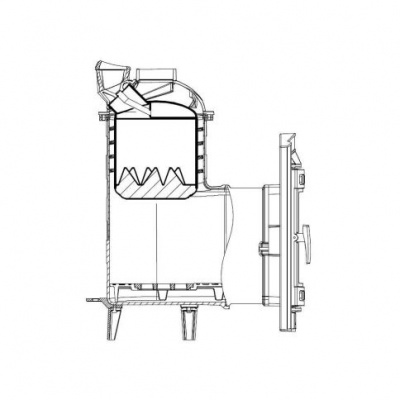 Печь банная Прометалл Атмосфера L+ в облицовке Талькохлорит