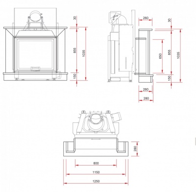 Мраморный камин Schmid N27 Burgos