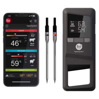 Термометр цифровой 800 Degrees Meat Thermometer Duo Pro HyperSystem