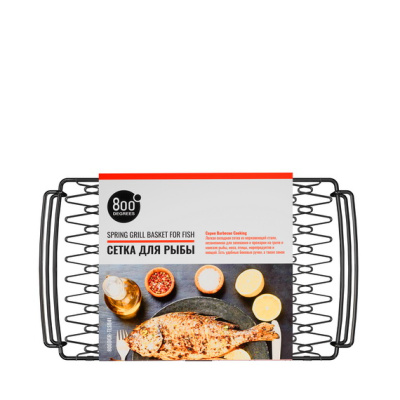 Сетка для рыбы эластичная 800 Degrees Spring Grill Basket