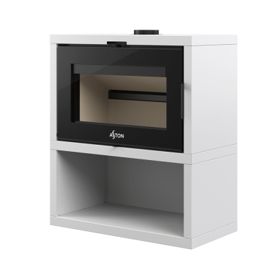 Печь-Камин ASTON "SENATOR WHITE" диаметр дымохода: 150 мм Печь-Камин ASTON "SENATOR WHITE" диаметр дымохода: 150 мм