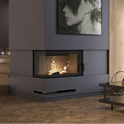 Топка Defro Home Impuls ME угловая, 10 кВт, 770/450/380мм