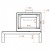 Отопительная печь Liseo Castiron LCI 7 GF Table Отопительная печь Liseo Castiron LCI 7 GF Table