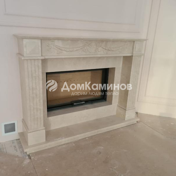 Мраморный портал Астов с топкой пс10057