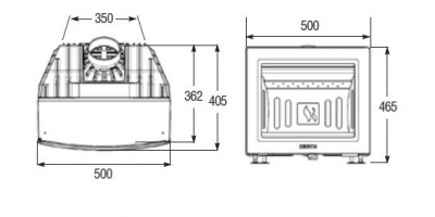 Каминная топка Keddy SK 1002 Каминная топка Keddy SK 1002