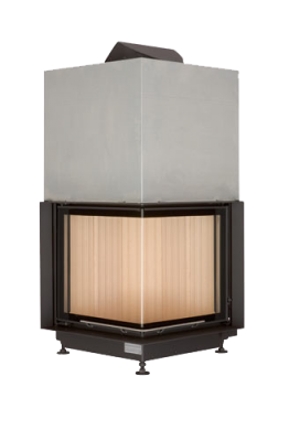 Каминная топка Brunner Eck-Kamine EK 51/52/52 с подъемом 