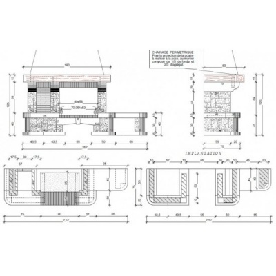 Каминная облицовка LaRamain Caraibe Каминная облицовка LaRamain Caraibe