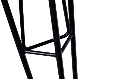 Стол обеденный 4SIS Руссо из HPL 184 Цвет: черный, серый гранит