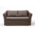 Диван 4SIS Капучино двухместный (гиацинт) Цвет: коричневый Диван 4SIS Капучино двухместный (гиацинт) Цвет: коричневый