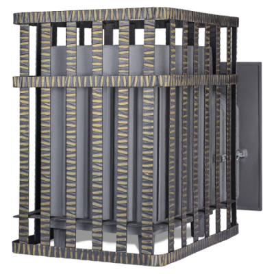 Печь для бани чугунная Гефест Гроза в сетке 24 (П)