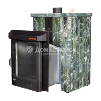 Дровяная печь Ферингер Квадра ПФ в облицовке Змеевик наборный, до 25 м³ Дровяная печь Ферингер Квадра ПФ в облицовке Змеевик наборный, до 25 м³