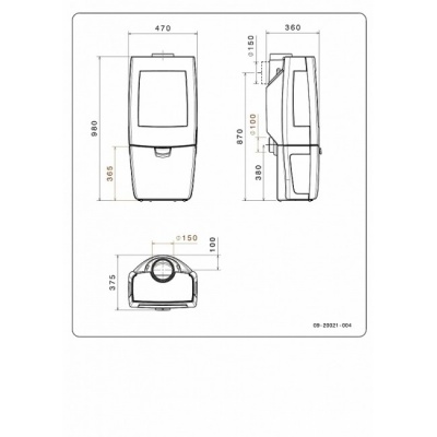 Печь-камин Dovre SENSE 203 Печь-камин Dovre SENSE 203