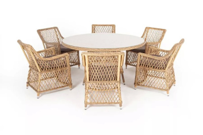 Обеденная группа 4SIS Эспрессо-150 L Цвет: соломенный Обеденная группа 4SIS Эспрессо-150 L Цвет: соломенный