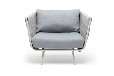 Кресло 4SIS Монако Цвет: светло-серый (RAL7035) муар, светло-серый Кресло 4SIS Монако Цвет: светло-серый (RAL7035) муар, светло-серый