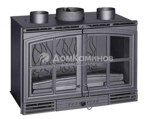 Каминная топка инсерт INVICTA 800 Дабл Порте турбо