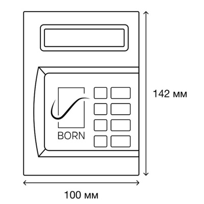 Пульт управления BORN CP-mini 36 Пульт управления BORN CP-mini 36