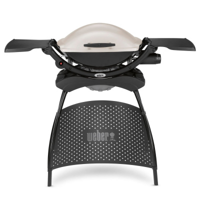 Гриль газовый Weber Q 1200 на подставке, серый Гриль газовый Weber Q 1200 на подставке, серый