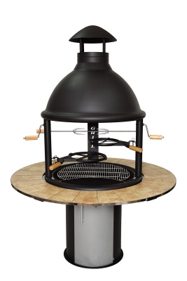 Гриль дровяной Fireline BBQ Керамогранит