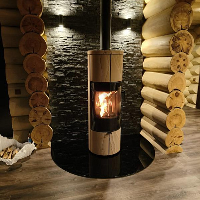 Печь камин SORIA AKUM песчаник