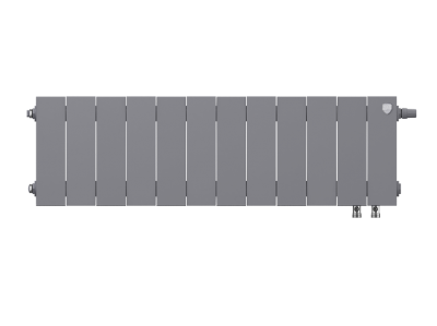 Радиатор Royal Thermo PianoForte 200 /Silver Satin - 12 секц. VDR