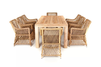 Обеденная группа 4SIS Витория Цвет: соломенный Обеденная группа 4SIS Витория Цвет: соломенный