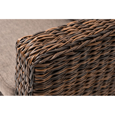 Диван 4SIS Капучино двухместный (гиацинт) Цвет: коричневый Диван 4SIS Капучино двухместный (гиацинт) Цвет: коричневый