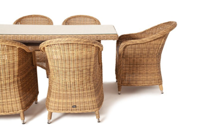 Обеденная группа 4SIS Эспрессо Цвет: соломенный