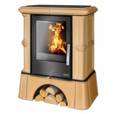 Печь-камин ABX BAVARIA EXclusive, кафельный цоколь - вставка Orion (табак) Печь-камин ABX BAVARIA EXclusive, кафельный цоколь - вставка Orion (табак)