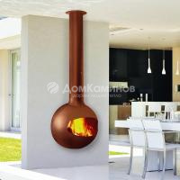 Камин Focus Emifocus Outdoor, ржавая сталь