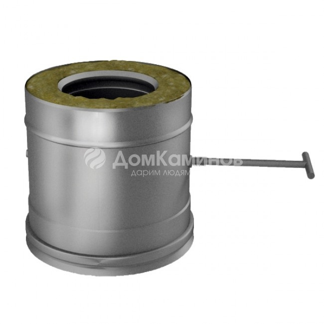 Задвижка поворотная Вулкан V50R D160/260, нерж 321/304