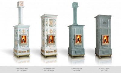 Изразцовая печь La Castellamonte VIENNA