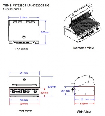 Газовый гриль BULL  ANGUS Газовый гриль BULL  ANGUS