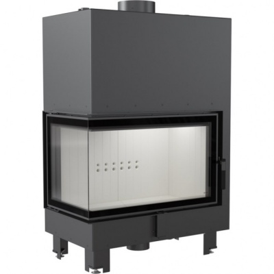 Каминная топка Kratki с водяным контуром MBO PW 15 L BS W Каминная топка Kratki с водяным контуром MBO PW 15 L BS W