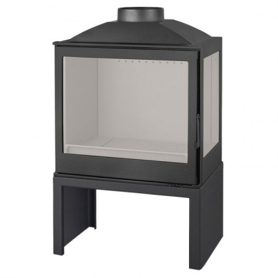 Отопительная печь Liseo Castiron LCI 5 GFR Stove, стекло справа